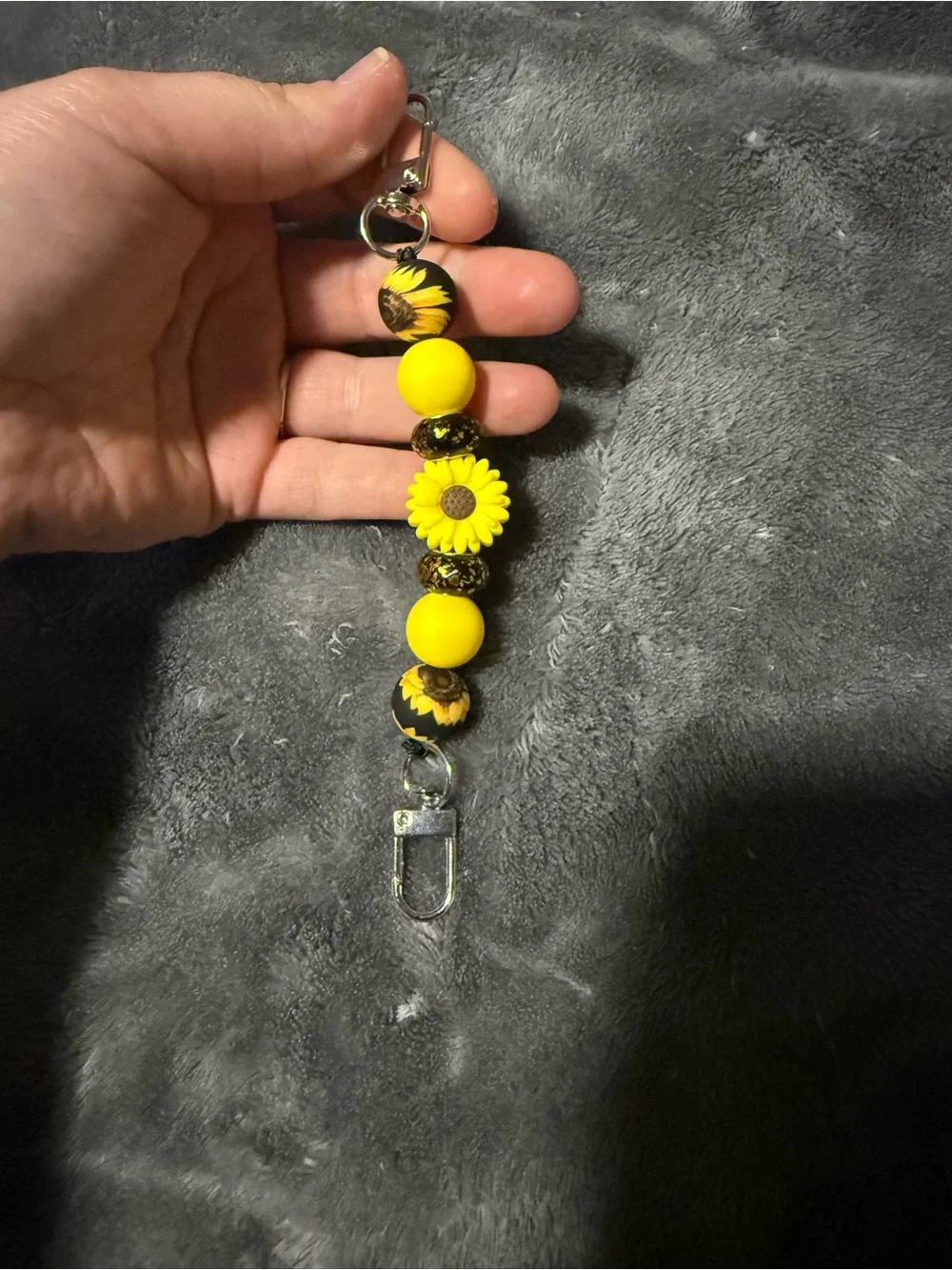 Handmade bright yellow